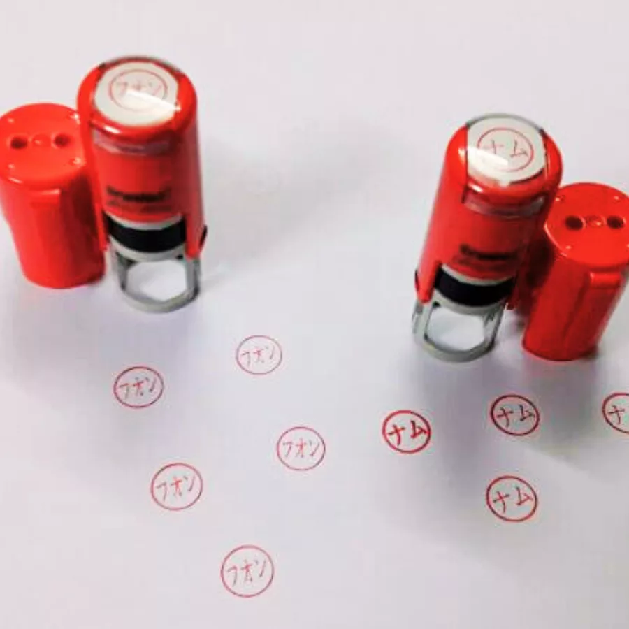 Khắc dấu tên tiếng Nhật