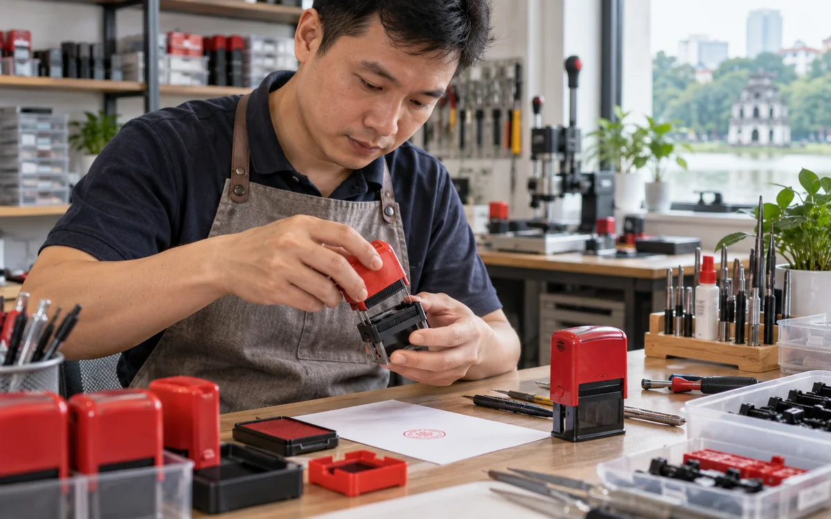 Khắc dấu lấy ngay tại Hà Nội