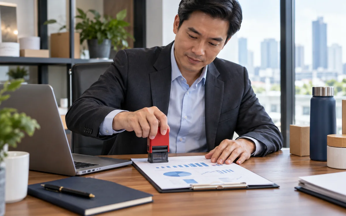 Khắc Dấu Quản Lý Kinh Doanh