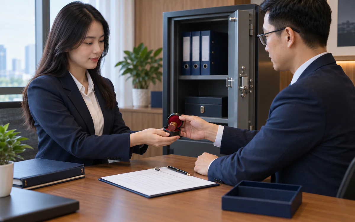 Quản lý và sử dụng con dấu doanh nghiệp