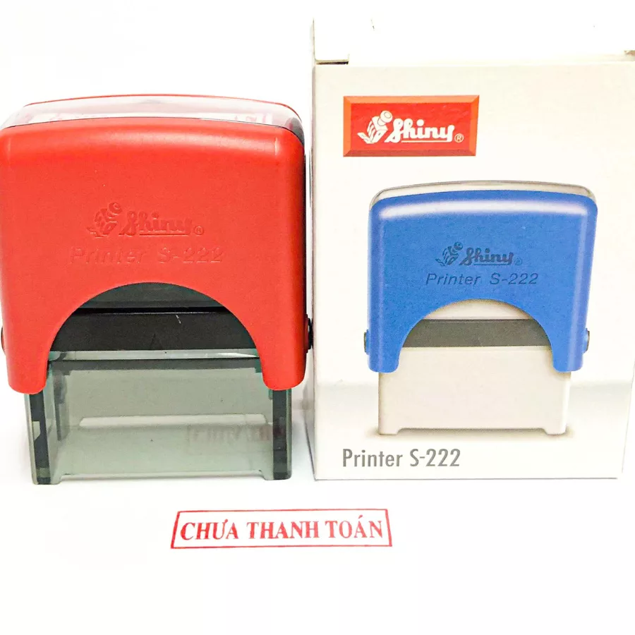 Khắc dấu chưa thanh toán