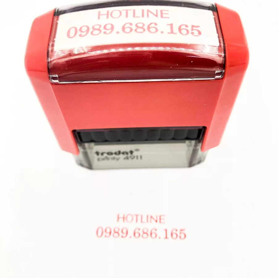 Khắc dấu hotline và sđt